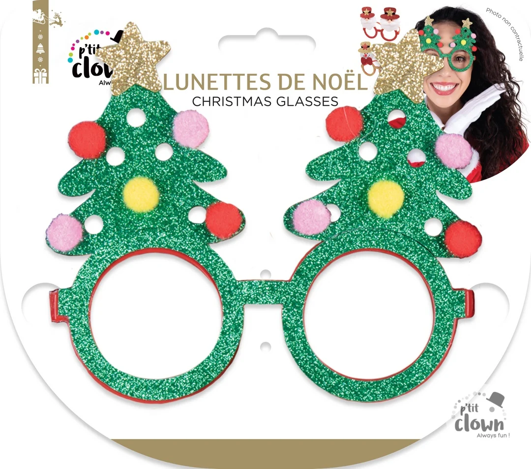 Lunettes de Noël / La Maison du Déguisement – Image 2