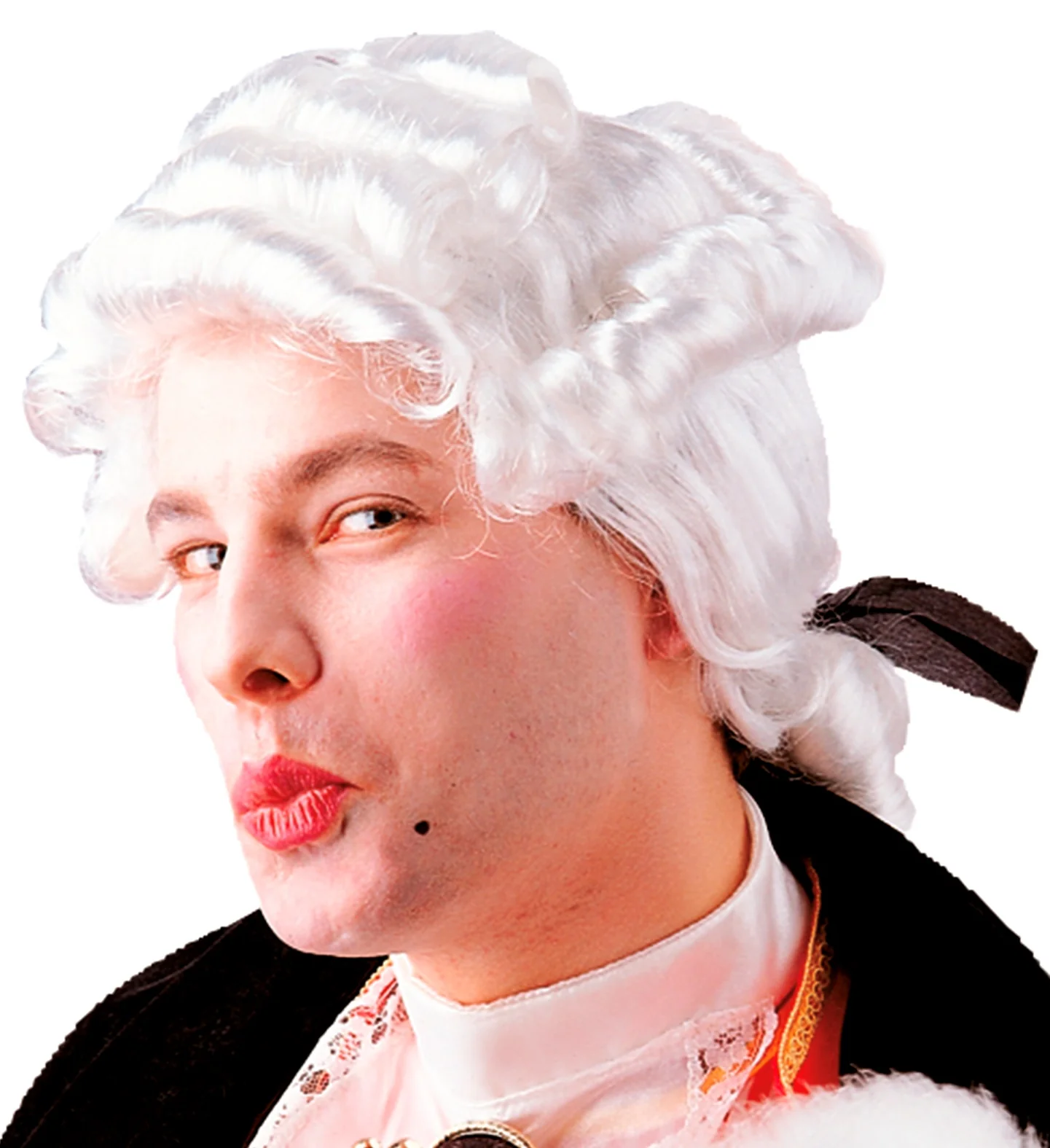 Perruque Marquis Casanova / Perruque Casanova Blanc / La Maison Du Déguisement