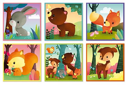 Kubkid Animaux de la forêt – Janod