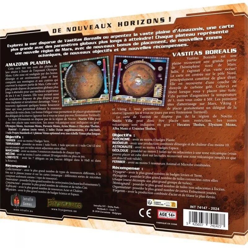 Amazonis & Vasistas (Extension Terraforming Mars) – Image 2