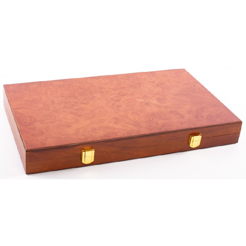 Backgammon Bois pliable 38 cm – Image 3