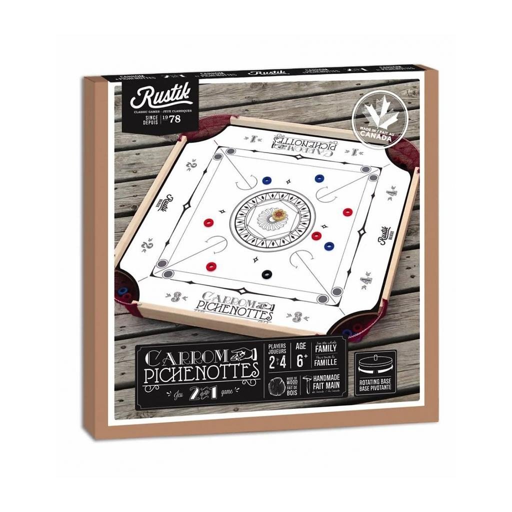 Jeu de carrom et de pichenottes 2 en 1 – Image 2