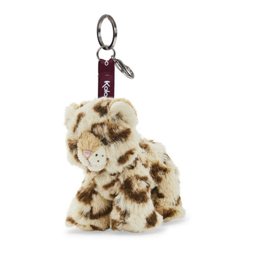 Porte-clés Peluche Cookie Léopard
