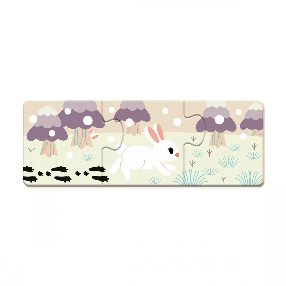 Puzzle Animaux Les Empreintes – Partenariat WWF® – Janod – Image 9