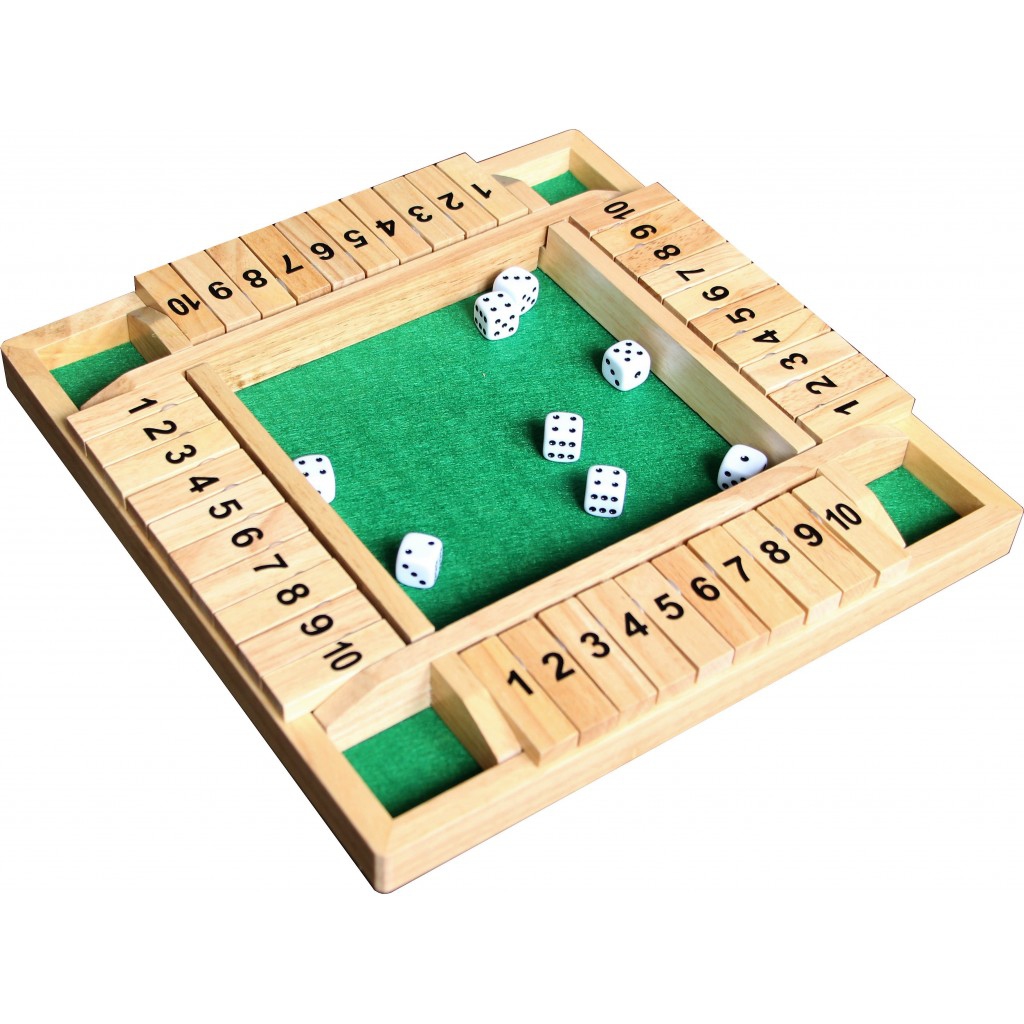Shut The Box 10 pour 4 joueurs – Image 2