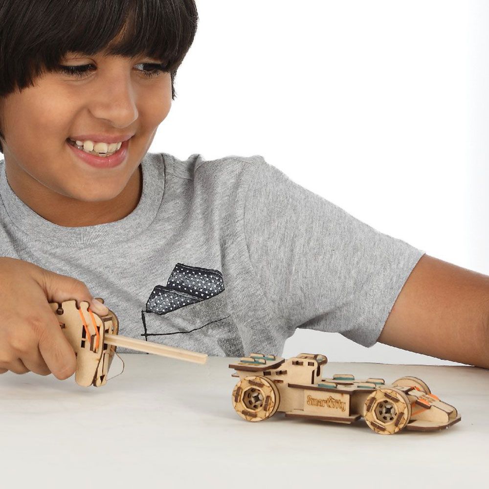 Maquette Roues motrices – Speedster en bois – Smartivity – Image 5