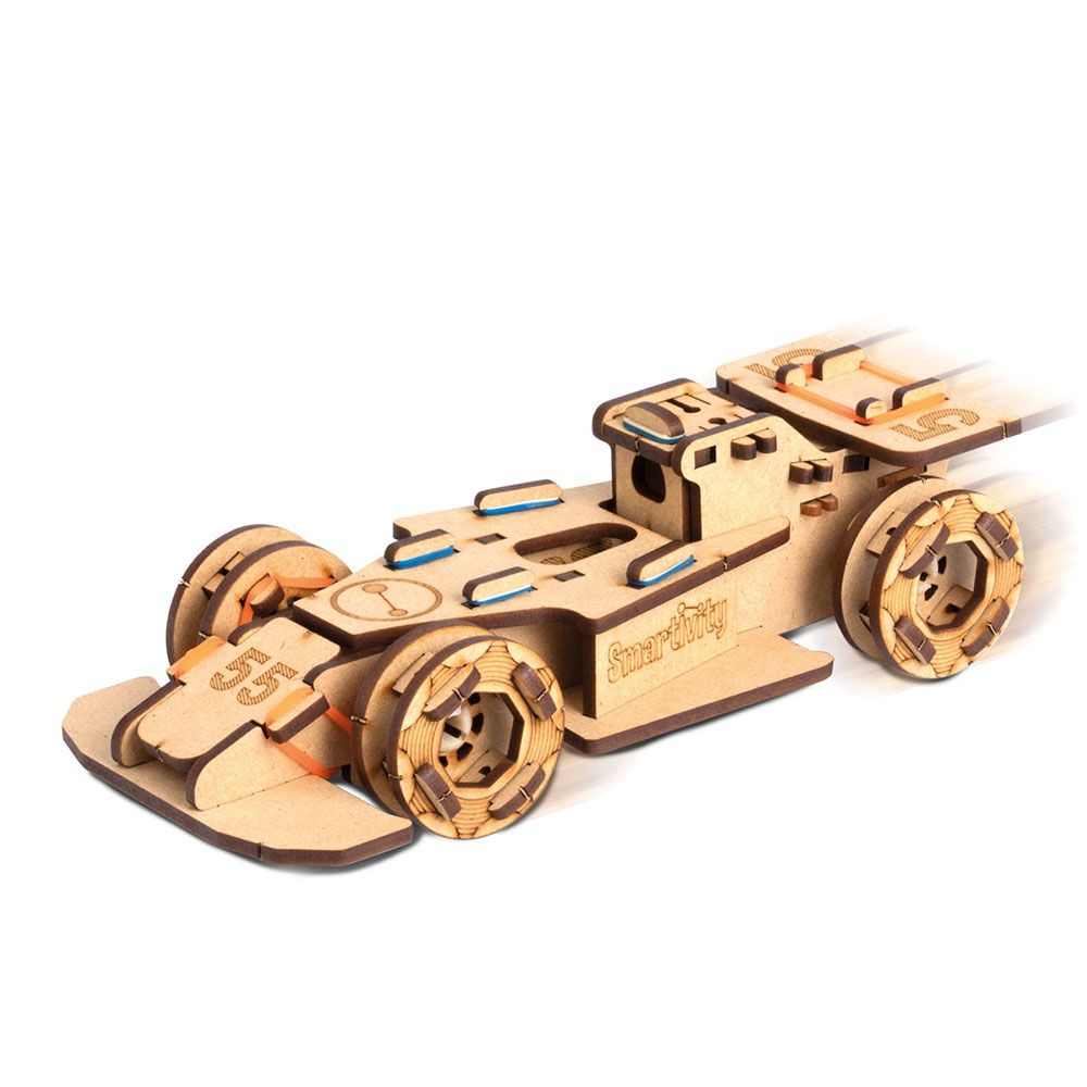 Maquette Roues motrices – Speedster en bois – Smartivity