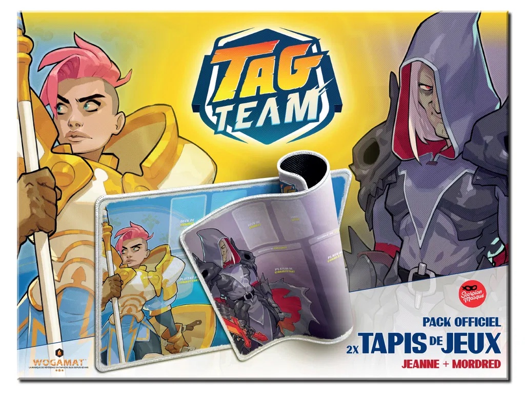 Kit 2 Tapis Tag Team Jeanne + Mordred